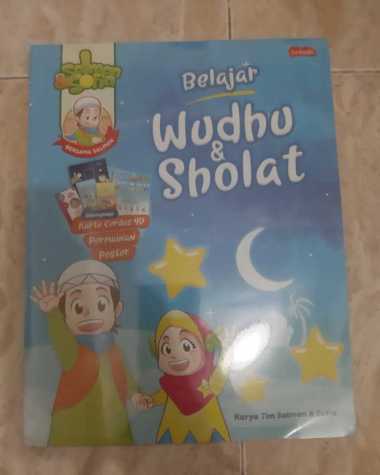 Buku Anak Salman & Sofia Belajar Wudhu & Sholat Bersama Salman