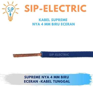 KABEL SUPREME NYA 4 MM BIRU ECERAN