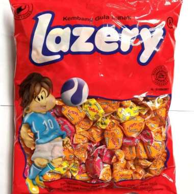 Permen Lazery kemasan sak besar. 170pcs/bungkus.