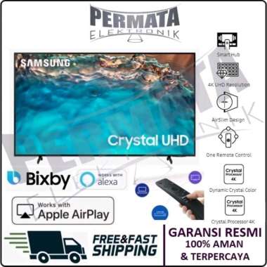 Samsung 50BU8000 50 Inch CRYSTAL 4K UHD SMART LED TV UA50BU8000KXXD