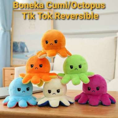 Boneka oktopos viral Tiktok gurita octopus