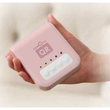 Spectra QR Rechargeable Double Breastpump Pompa ASI Portable Corong Ganda Pink Sakura