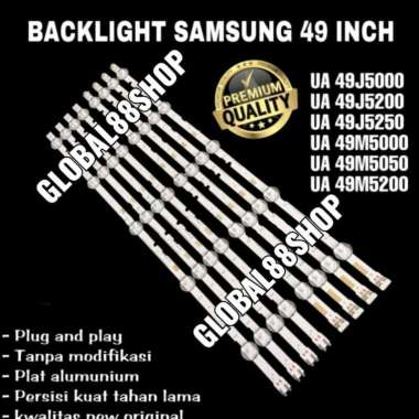 BACKLIGHT TV 5+5 3v 10 KANCING SAMSUNG 49 INCH 49J5000 95M5000 49M5050 49J5202 49M5200