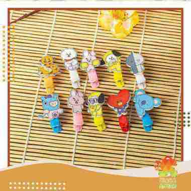 Jepit Rambut BT21 MANG