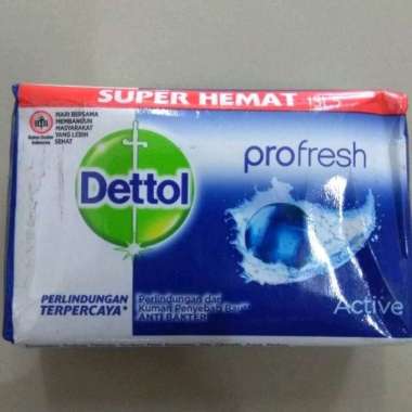 Dettol Sabun Batang Dettol Profresh Fresh 100g