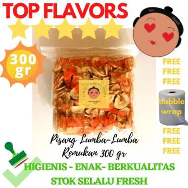 KERIPIK LUMBA-LUMBA PISANG KEPOK MANIS REMUKAN