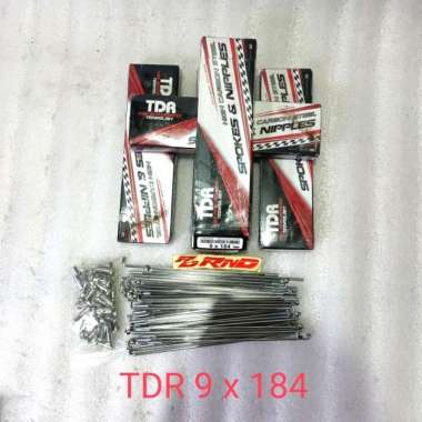 Jari jari TDR UK 184 Warna Crome