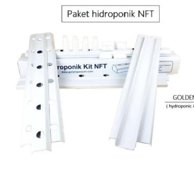 Jual paket Hidroponik NFT KIT gully trapesium harga terjangkau