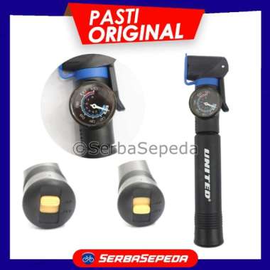 Pompa Sepeda - United Pompa Portable 030 Hitam