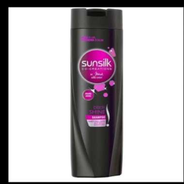 Promo Harga Sunsilk Shampoo Black Shine 170 ml - Blibli