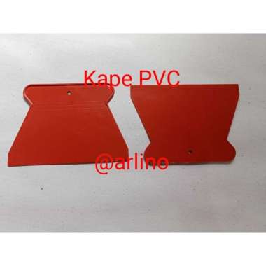 kape pvc plastik 7" scraper skrap sekrap
