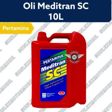 OLI MESIN MOBIL DIESEL MEDITRAN SC 10L 15W-40 SAE40 PERTAMINA