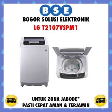 LG MESIN CUCI TOP LOADING 7KG | T2107VSPM | T2107VSPM1 | LG 7KG