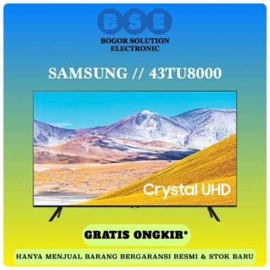 SAMSUNG LED UHD 43 | 43TU8000 | SAMSUNG UHD 43 INCH - SMART TV 4K