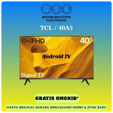 TCL 40A5 Smart Android LED TV TCL 40 Inch Youtube Netflix Android TV