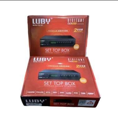 Set Top Box Luby Tv Digital / Stb Tv Box Dvb T2 Versi 02