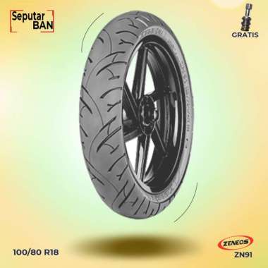 Ban Motor MOGE (Motor Batangan) // ZENEOS ZN91 100/80-18 Tubeless