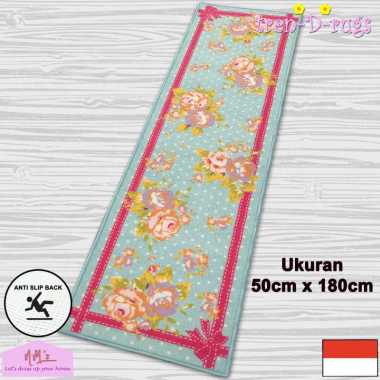 Keset kaki alas lantai dapur lorong runner panjang kitchen mat koridor anti slip 50 x 180 cm - NMs B