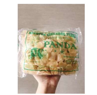 Kerupuk singkong Ceriping Pedas Cap Panda 500g / Krupuk Singkong Panda
