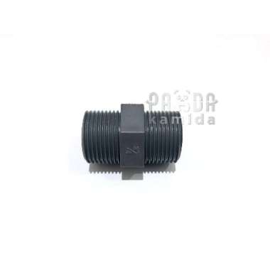 Double Drat 3/4 in PVC / Double Nepel 3/4" GREST
