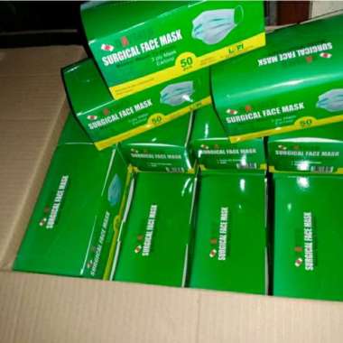 Termurah-Masker Cantol Medis Baymed isi 50pcs/ Masker earloop
