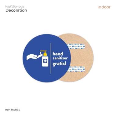 Penanda Handsanitizer - Protokol Kesehatan