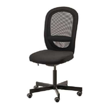 Kursi Kerja / Kursi Kantor Beroda /Kursi KantorFLINT Hitam