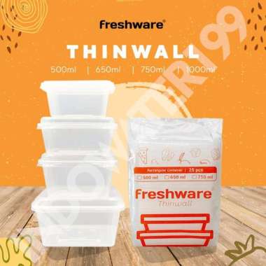 THINWALL FRESHWARE 650 ML REC