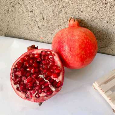 buah delima merah|buah segar Bandung