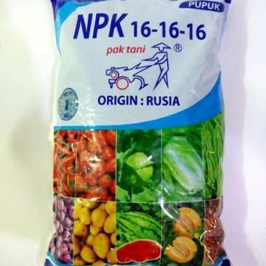 Pupuk Npk 16-16-16 Pak Tani Original 10 Kg