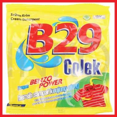 B29 SABUN COLEK PINTAR DENGAN BENZO POWDER B500K BANTAL 150GR