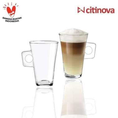 CITINOVA GAIYO 250ML GELAS KACA UNIK PERBOX 6PCS
