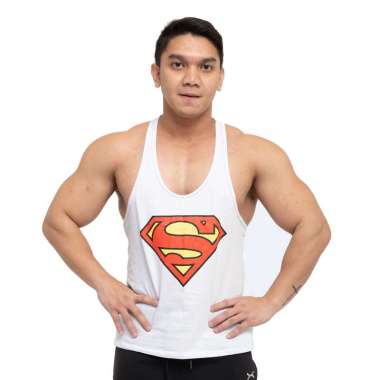 DC Comics Gym Stringer Superman Special Edition DSS-005 XXL Putih