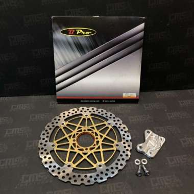 Disc Brake Piringan Cakram Depan Floating BPRO 300mm Rx King Gold