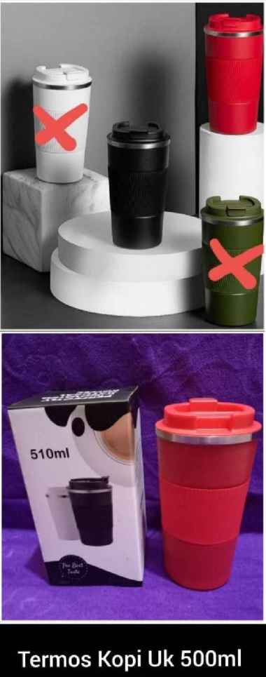 TERMOS KOPI UKURAN 500 ML TERMOS KOPI STAINLESS TERMOS KOPI MINI