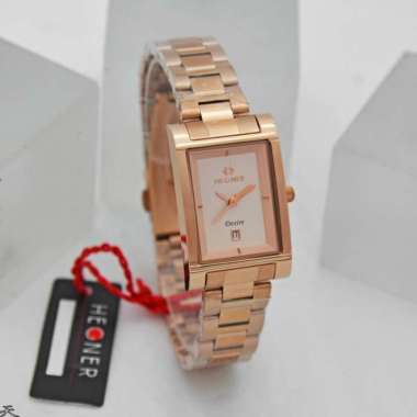 HEGNER 1665-1LR - Jam Tangan Wanita Original - Rose Gold