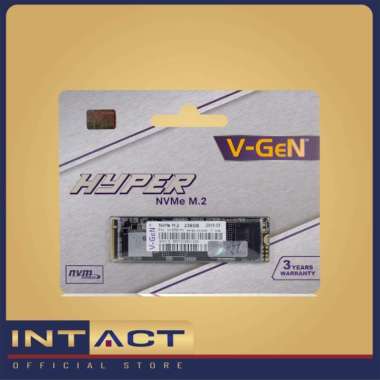 SSD V-GeN Hyper 256GB M.2 NVMe PCIe Gen 3.0 - SSD VGEN 256 GB M2 NVME - SSD SSD