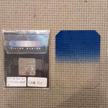 Filter GND Hitech 85 Blue2 soft edge made in UK