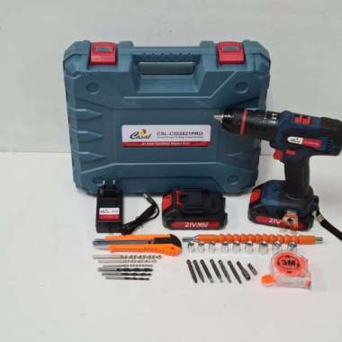 Bor baterai / Bor Tanpa Kabel / Bor Listrik 108Vf / Bor Listrik Set