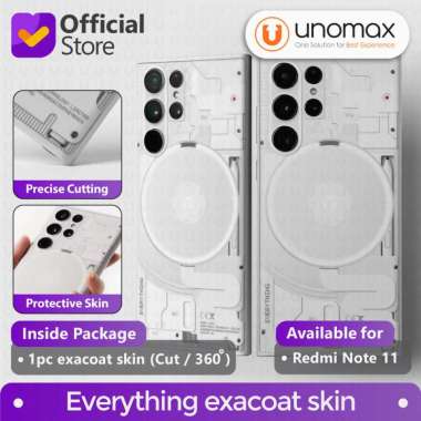 Everything (Nothing Phone) Skin Exacoat Xiaomi Redmi Note 11 Garskin (Cut - Back Protector)