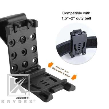 cantolan peltor earmuff IPSC Tactical Sport Headset Holder MOLLE Hitam
