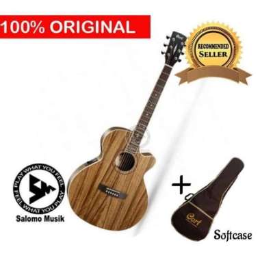 Gitar Akustik Elektrik Original Cort SFX DAO Nat