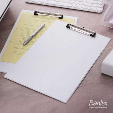 Bantex Clipboard Folio White 4205 07
