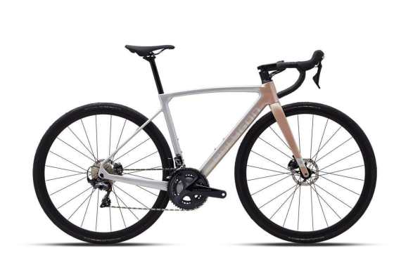 Polygon Strattos S8D [700C] Road Bike Sepeda Balap L Rose Gold