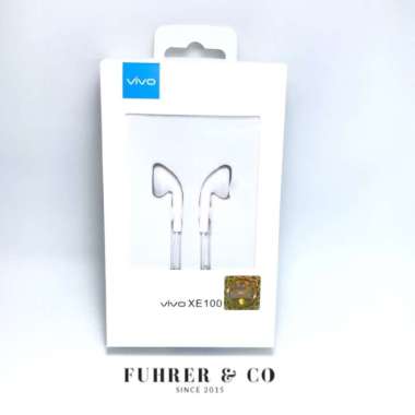 Earphone Headset Handsfree VIVO XE100 XE 100 ORIGINAL BEST SELLER Multicolor