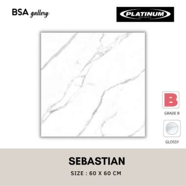 KERAMIK PLATINUM SEBASTIAN GREY 60x60 / KERAMIK LANTAI CONNECTING