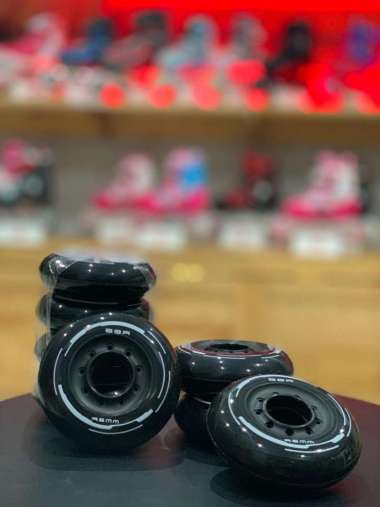 Roda Sepatu Roda Inline Skate RX5 Black 76MM