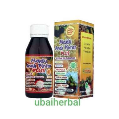Madu Anak Pintar Plus Asli Original - Madu Vitamin anak 180ml