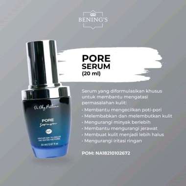 Pore Serum Skincare By Dr. Oky Pratama Benings Clinic Bening Skincare Acne Pori Serum Bening's Benin