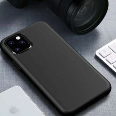 Case iPhone 11 Premium Black Matte Protector Casing TERBARU